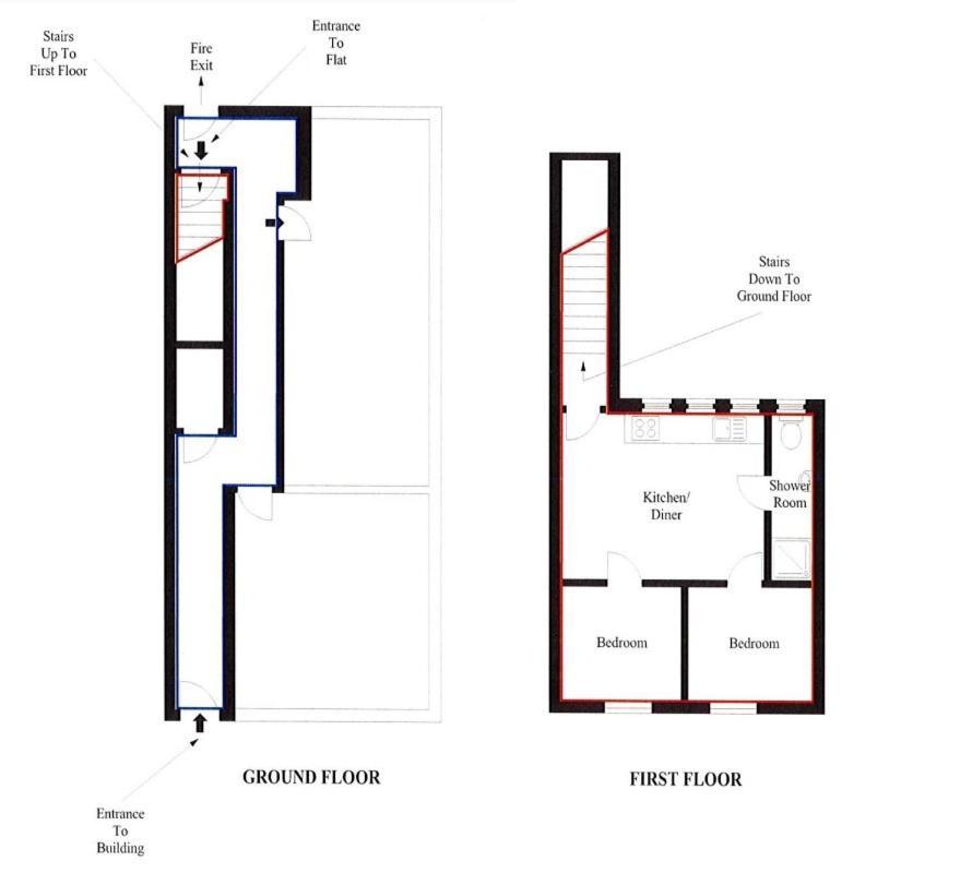 Super Studio With Two Bedrooms - Five Minutes From The Station! Лондон Екстер'єр фото